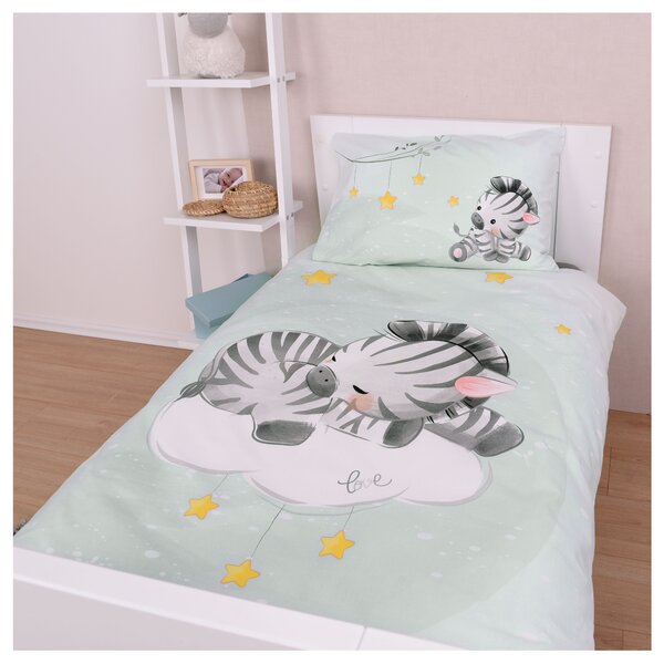 Povlečení ZEBRA 40x60 a 100x135 cm