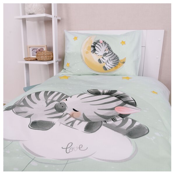 Povlečení ZEBRA 40x60 a 100x135 cm