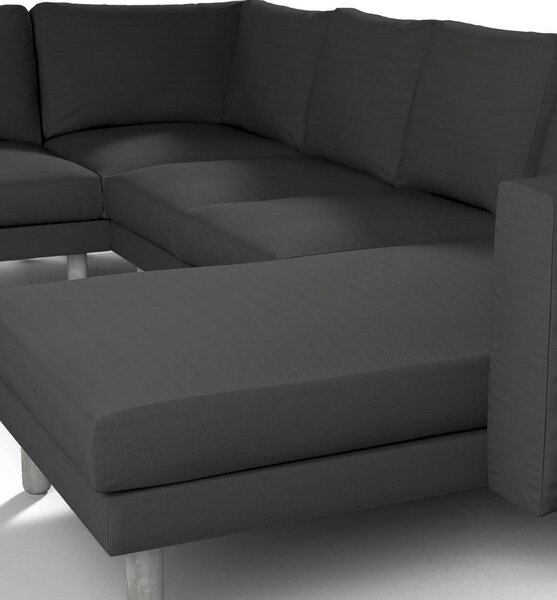 Potah na pohovku IKEA Norsborg rohová, 5-místná se šezlongem barva šedá