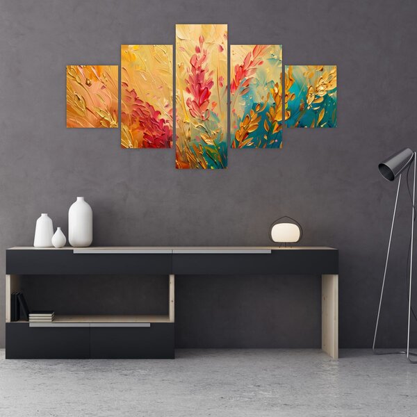 Obraz - Malba pole (125x70 cm)
