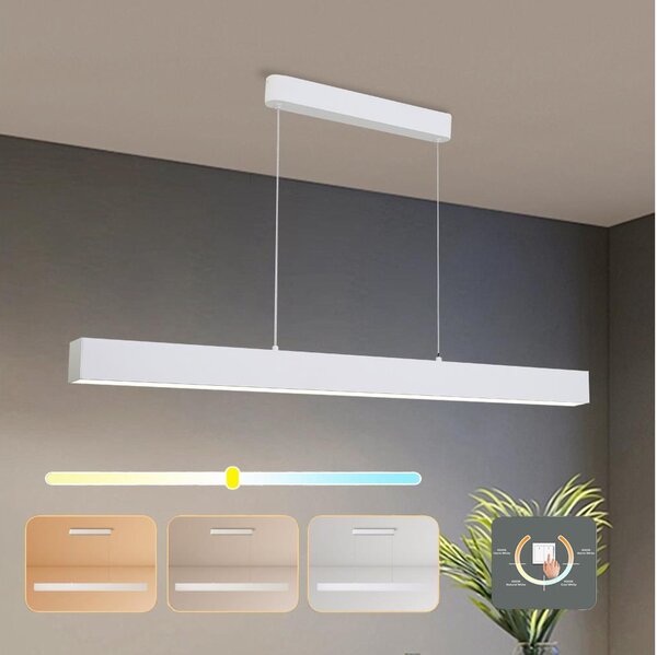 Brilagi - LED Lustr na lanku SLEEKLINE LED/40W/230V 3000/4500/6000K bílá