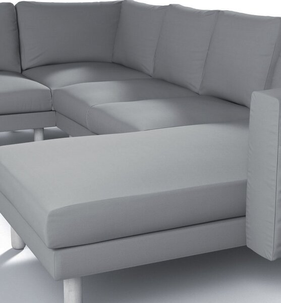 Potah na pohovku IKEA Norsborg rohová, 5-místná se šezlongem barva šedá