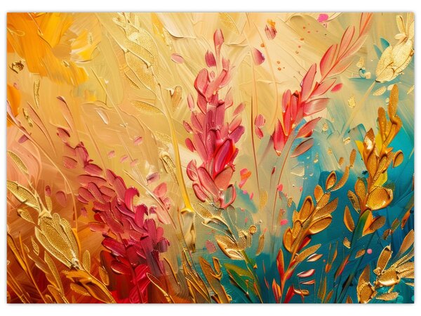 Obraz - Malba pole (70x50 cm)