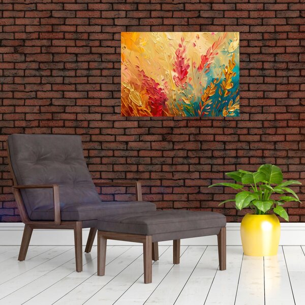 Obraz - Malba pole (70x50 cm)