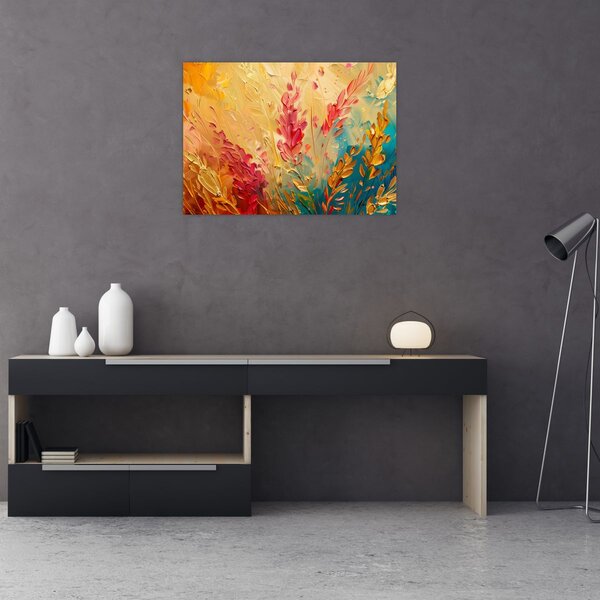 Obraz - Malba pole (70x50 cm)