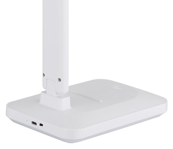 Stolní LED lampa LORNA bílá