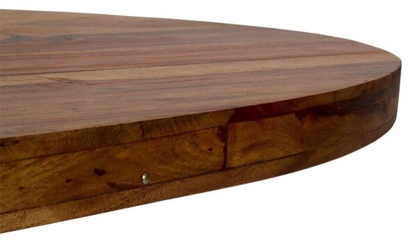Oválný jídelní stůl masiv palisandr Squarus 180x100 - LIKVIDACE VZORKU