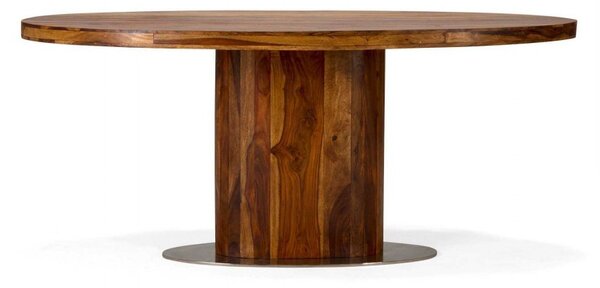 Oválný jídelní stůl masiv palisandr Squarus 180x100 - LIKVIDACE VZORKU