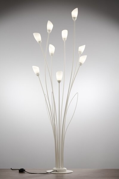 Jupiter 2063 - Stojací lampa GLORIOSA 9xG9/14W/230V krémová