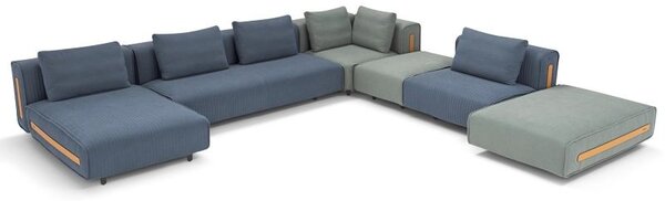 Rozkládací pohovka LINK (Minimalistický design rozkládací sedací soupravy LINK je vhodný do každého interiéru.)