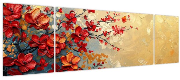 Obraz - Kvetoucí strom (170x50 cm)