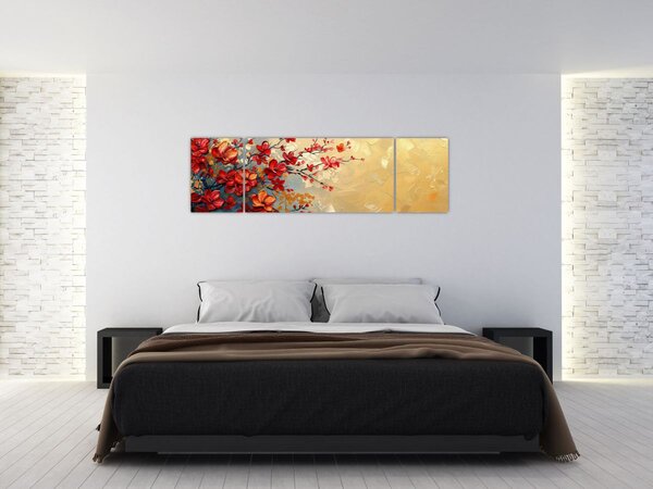 Obraz - Kvetoucí strom (170x50 cm)