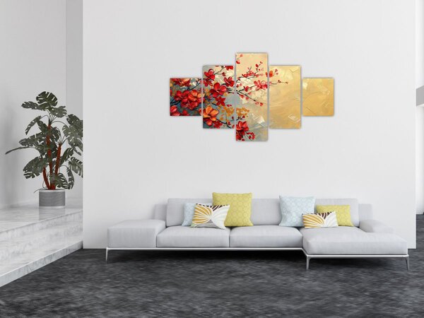 Obraz - Kvetoucí strom (125x70 cm)