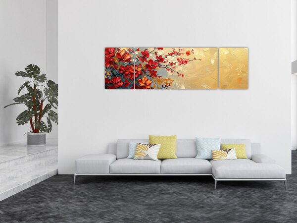 Obraz - Kvetoucí strom (170x50 cm)