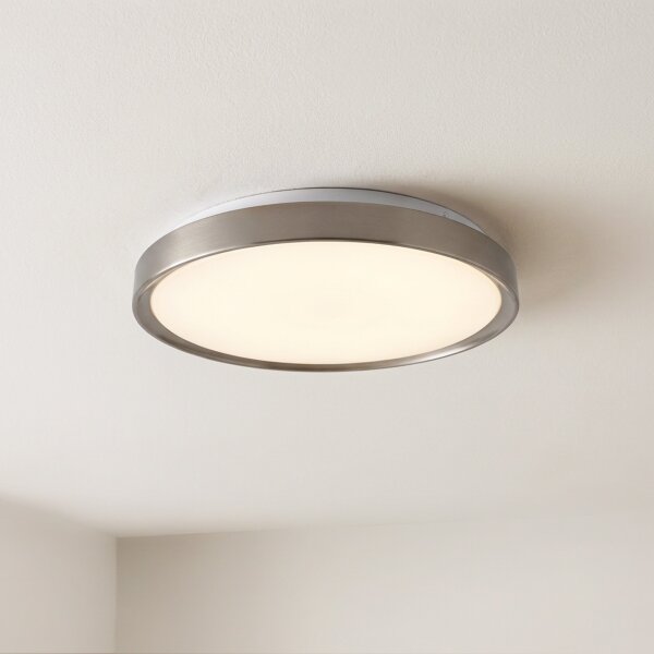 Brilagi-LED Stmív. svítidlo FANCIA LED/48W/230V 3000-6500K pr. 39 cm stříbrná+DO
