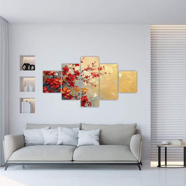 Obraz - Kvetoucí strom (125x70 cm)