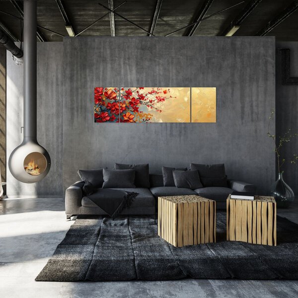 Obraz - Kvetoucí strom (170x50 cm)