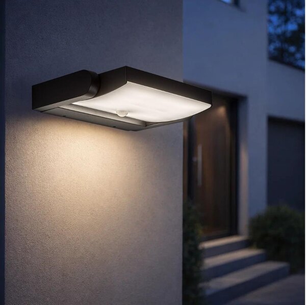 Brilagi-LED Venkovní nástěnné svítidlo se senzorem ANKLE LED/18W/230V 4000K IP65