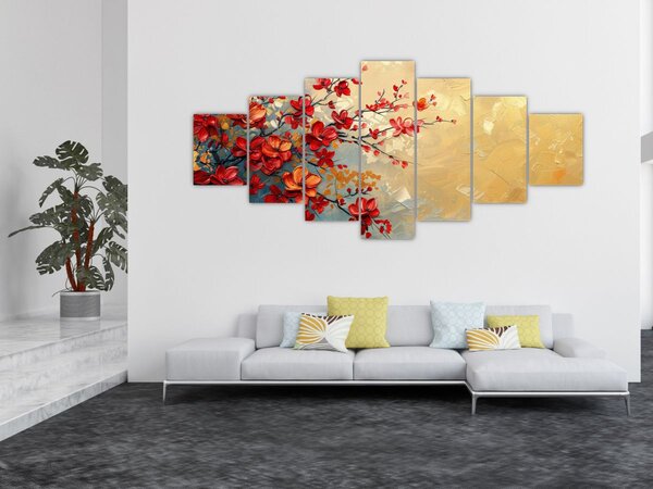 Obraz - Kvetoucí strom (210x100 cm)