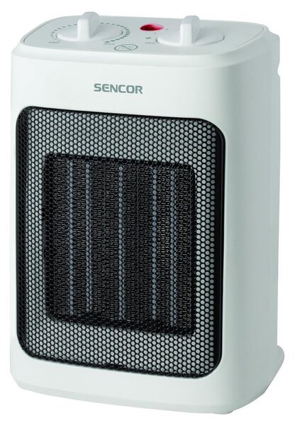 Sencor - Ventilátor s keramickým topným tělesem 900/1300/2000W/230V bílá