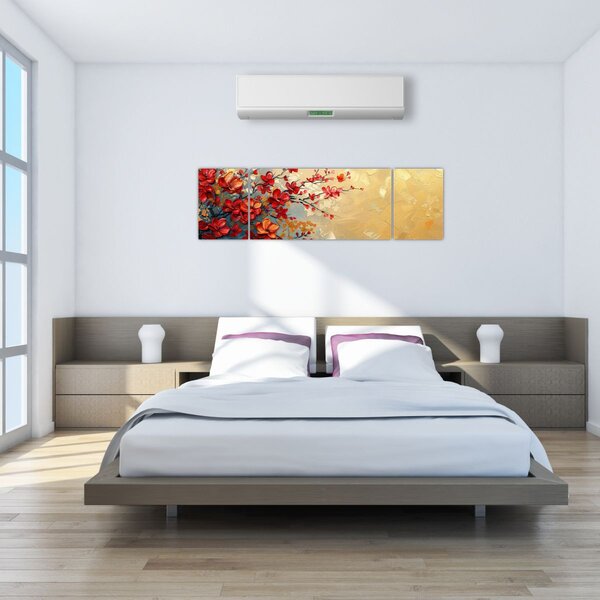 Obraz - Kvetoucí strom (170x50 cm)