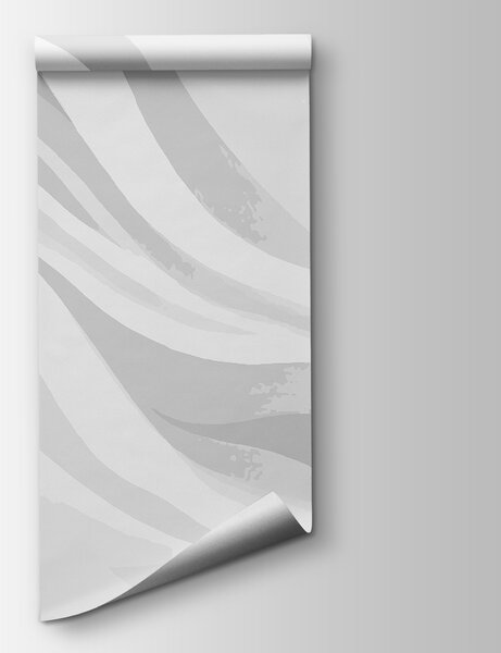 Fototapeta Bílé a šedé zvlněné pozadí, Moderní fototapety, Populární fototapety, w02420v2 - Tapeko.co.cz