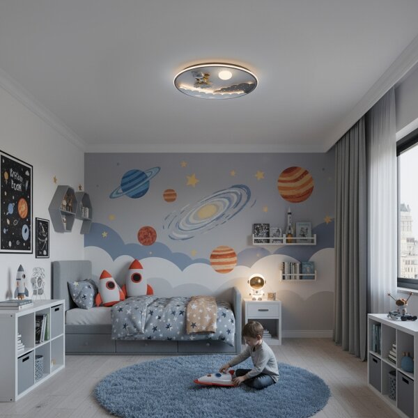 Brilagi - LED Stmívat. dětské stropní svítidlo ASTRO LED/68W/230V 3000-6000K +DO