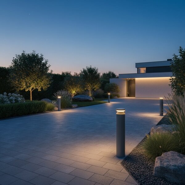 Ideal Lux - LED Venkovní lampa BOEING LED/14W/230V pr. 70 cm IP65 antracit