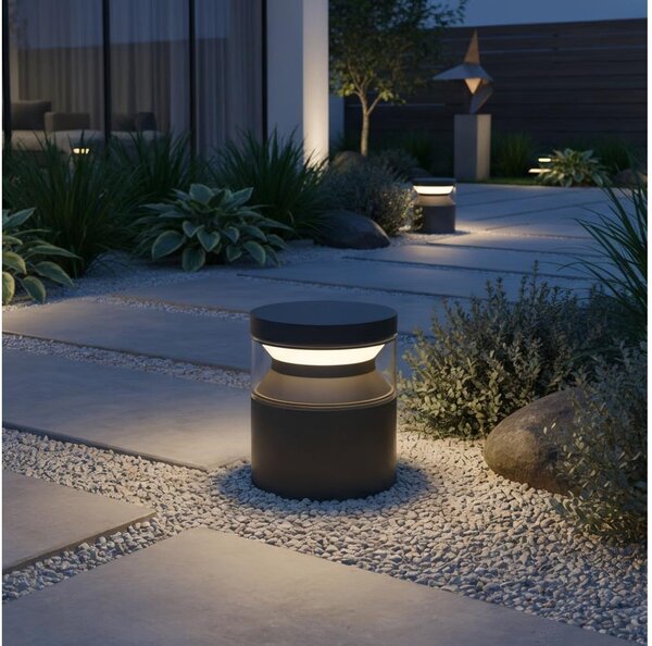 Ideal Lux - LED Venkovní lampa BOEING LED/14W/230V 15 cm IP65 černá