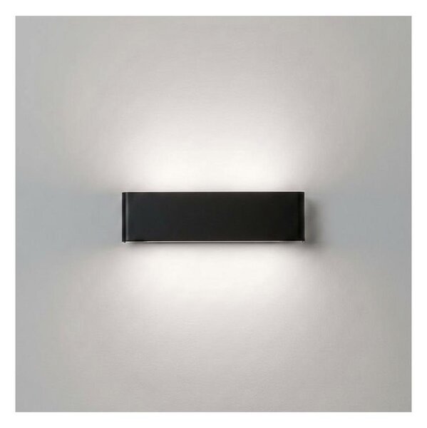 Ideal Lux - LED Nástěnné svítidlo DELTA LED/14W/230V 4000K 41 cm CRI 90 černá