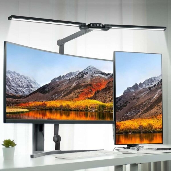 Brilagi-LED Stmívatelná dotyková stolní lampa VARIO LED/24W/230V 3000-6500K čern