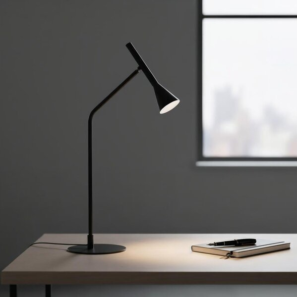 Ideal Lux - LED Stmívatelná stolní lampa DIESIS LED/6,5W/230V CRI 90 černá