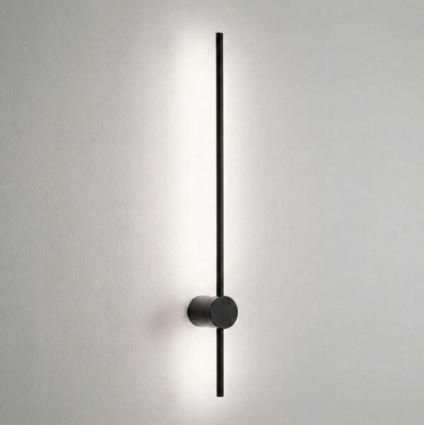 Ideal Lux - LED Nástěnné svítidlo ESSENCE LED/12W/230V 4000K 70 cm CRI 90 černá