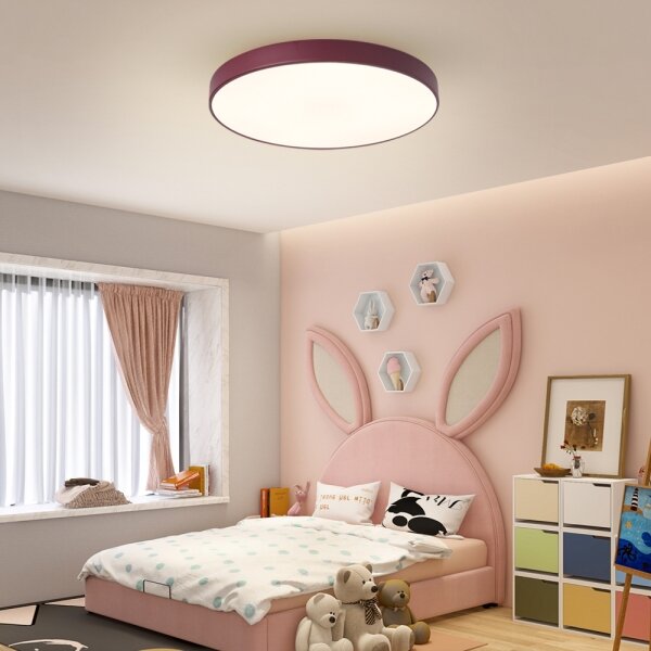 Brilagi-LED Stm stropní svítidlo POOL LED/60W/230V 3000-6000K 60 cm burgundy+DO