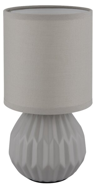Stolní lampa SYLAS šedá