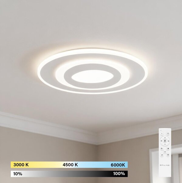 Brilagi - LED Stmívatelné stropní svítidlo MODERN LED/45W/230V 3000-6000K + DO
