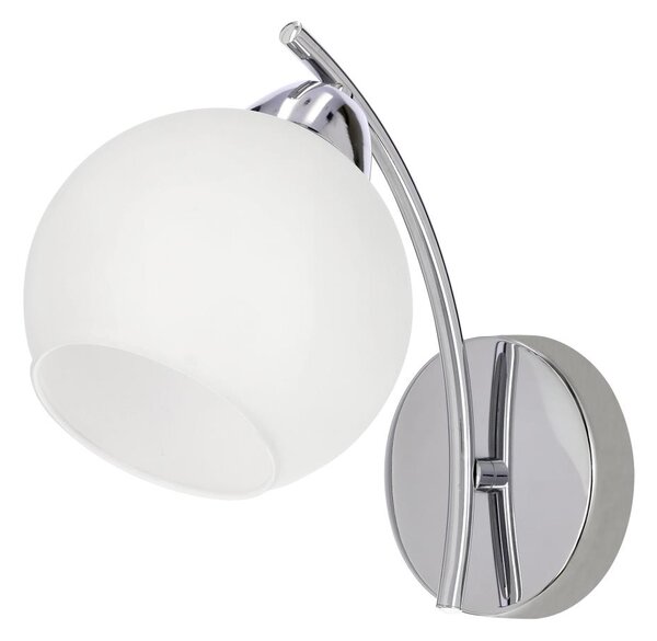 Nástěnná lampa AMOS 1xE27/40W/230V lesklý chrom
