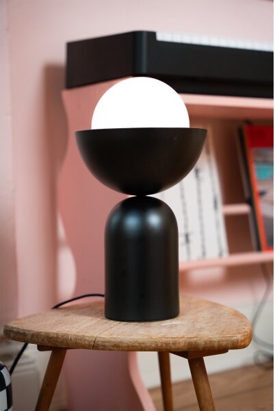 Osram - Stolní lampa DECOR BOWL 1xE14/25W/230V černá