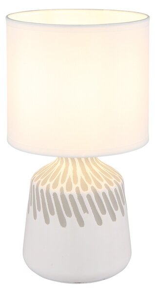 Stolní lampa RELA bílá