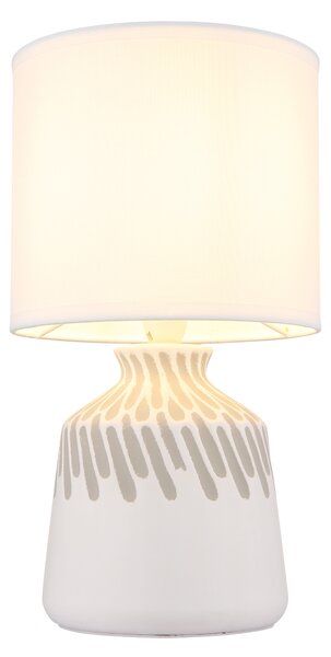 Stolní lampa RELA bílá