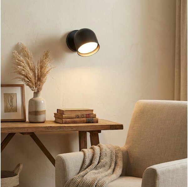 Ideal Lux - LED Nástěnné bodové svítidlo DODO 1xGX53/9W/230V černá