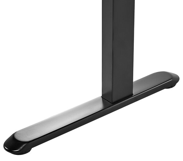 Elektricky výškově nastavitelný pracovní stůl KENLY Černá 120 cm 60 cm s USB portem