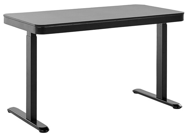 Elektricky výškově nastavitelný pracovní stůl KENLY Černá 120 cm 60 cm s USB portem