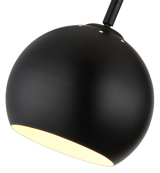 Stojací lampa BENNO černá