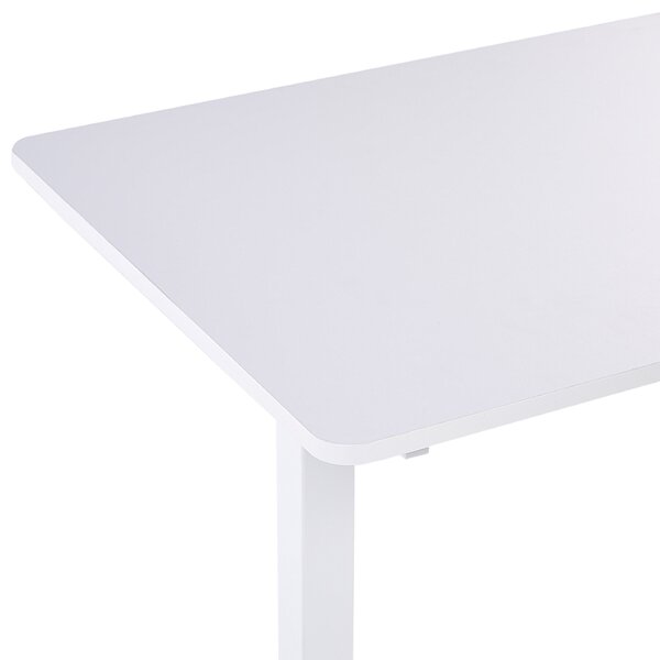 Elektricky výškově nastavitelný pracovní stůl GRIFTON Bílá 120 cm 60 cm