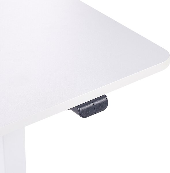 Elektricky výškově nastavitelný pracovní stůl GRIFTON Bílá 120 cm 60 cm