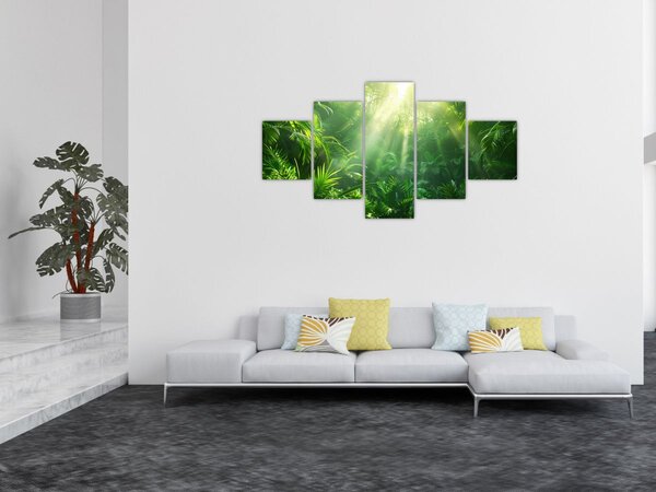 Obraz - Deštný prales (125x70 cm)