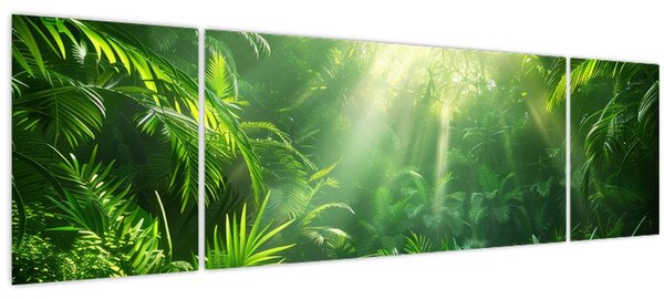 Obraz - Deštný prales (170x50 cm)