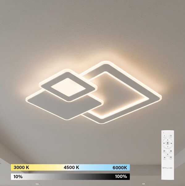 Brilagi - LED Stmívatelné stropní svítidlo MODERN LED/93W/230V 3000-6000K + DO