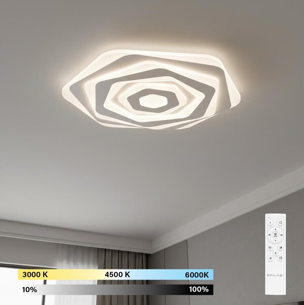 Brilagi - LED Stmívatelné stropní svítidlo MODERN LED/85W/230V 3000-6000K + DO
